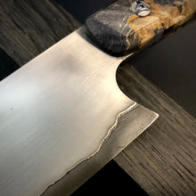 Load image into Gallery viewer, CHEF 230 mm, Kitchen Knife French Style, San Mai Steel, Author&#39;s work. #6.054