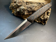 Load image into Gallery viewer, Knife &quot;Feather&quot; Hunting, EDC, Stainless Steel, Pocket Fixed Blade. Limited Edition.
