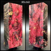 Load image into Gallery viewer, MAPLE BURL Stabilized Wood, MULTI COLORS, Blanks for Woodworking. USA Stock.