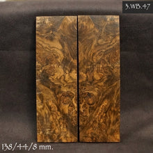 Load image into Gallery viewer, WALNUT BURL Stabilized Wood Rare, Mirrors Blanks for woodworking, knife making.