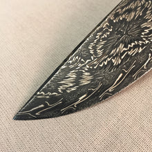 Load image into Gallery viewer, Unique Art Damascus Steel Blade Blank for knife making, crafting, hobby. Art 9.107.2