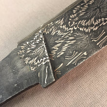 Load image into Gallery viewer, Unique Art Damascus Steel Blade Blank for knife making, crafting, hobby. Art 9.107.2