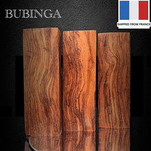 Load image into Gallery viewer, BUBINGA Stabilized Wood Blank for Woodworking or Craft Supplies. #3.204