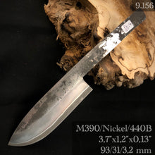 Load image into Gallery viewer, Unique Blade Laminated Staineless Steel Blank for Pro Knife Making. #9.156