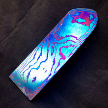 Load image into Gallery viewer, TITANIUM Damascus Multi-Layer Billet, 2 Alloys, for Jewelers, Crafting. Stock USA. #16.087