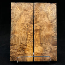 Load image into Gallery viewer, MIRROR BARS STABILIZED Amboyna Burl Wood, Set 3 Pieces. 