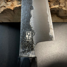 Load image into Gallery viewer, KIRITSUKE 140 mm, San Mai Steel, Kitchen Knife Japanese Style, Author&#39;s work.
