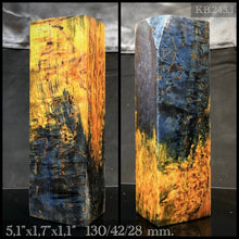 Load image into Gallery viewer, KARELIAN BIRCH Two Colors. Stabilized Wood Blank for woodworking. Frome U.S. STOCK.