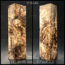 Load image into Gallery viewer, WALNUT BURL SPALTED Stabilized Wood, Top Category, Woodworking. FR Stock.