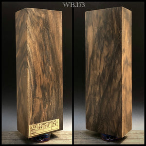 WALNUT ROOT Stabilized Wood, Top Category, Blank for Woodworking. FR Stock.