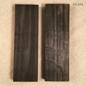 BOG OAK, Fumed, Blanks Paired for Crafting, Woodworking, Precious wood, 10.101 - IRON LUCKY