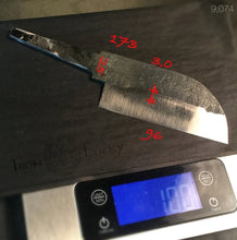 Load image into Gallery viewer, Carbon Steel Blade Blank, for knife making, crafting, hobby, DIY. Art 9.074 - IRON LUCKY