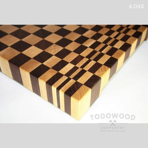 Cutting board, all-natural precious wood and made by hand, Full Eco! Art 4.042 - IRON LUCKY