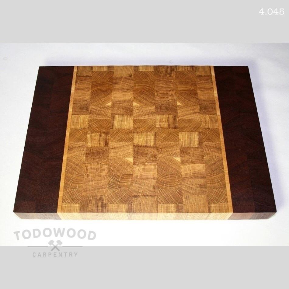 Cutting board, all-natural precious wood and made by hand, Full Eco! Art 4.045 - IRON LUCKY