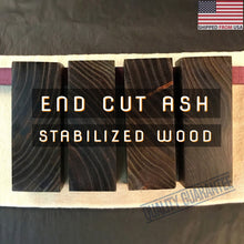 Load image into Gallery viewer, ASH Stabilized Wood, Blank for Woodworking, DIY, Crafting. from U.S. Stock.