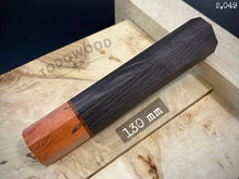 Charger l&#39;image dans la galerie, Wa-Handle Blank for kitchen knife, Japanese Style, Exotic Wood. Crafting.