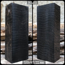 Load image into Gallery viewer, BOG OAK STABILIZED, End Cut. One Blank for woodworking and craft supplies.