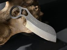 Laden Sie das Bild in den Galerie-Viewer, SKELETON, Knife is universal. Stainless Steel, HRC 61, Fixed Blade. Limited Edition. #6.076