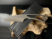 Charger l&#39;image dans la galerie, Knife EDC &quot;SKELETON&quot;. Stainless Steel, HRC 61, Fixed Blade. Limited Edition. #6.077