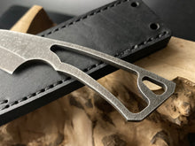 Cargar imagen en el visor de la galería, Knife EDC &quot;SKELETON&quot;. Stainless Steel, HRC 61, Fixed Blade. Limited Edition. #6.077