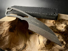 Charger l&#39;image dans la galerie, Knife EDC &quot;SKELETON&quot;. Stainless Steel, HRC 61, Fixed Blade. Limited Edition. #6.077