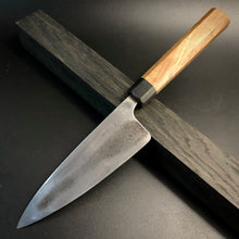Load image into Gallery viewer, DEBA, Japanese Original Kitchen Knife, Forged Carbon Steel Ni-Mai, Vintage +-1970.