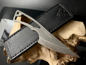 Knife EDC "SKELETON". Stainless Steel, HRC 61, Fixed Blade. Limited Edition. #6.078