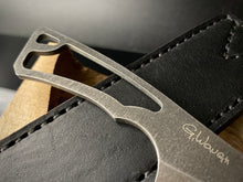 Cargar imagen en el visor de la galería, Knife EDC &quot;SKELETON&quot;. Stainless Steel, HRC 61, Fixed Blade. Limited Edition. #6.078