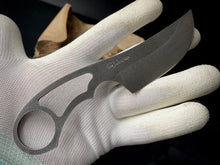 Cargar imagen en el visor de la galería, Knife EDC &quot;SKELETON&quot;. Stainless Steel, HRC 61, Fixed Blade. Limited Edition. #6.079