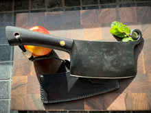 Laden Sie das Bild in den Galerie-Viewer, HATCHET Hand Forged, Kitchen Chopping Axe, Meat Cleaver &quot;MESOZOIC XV”