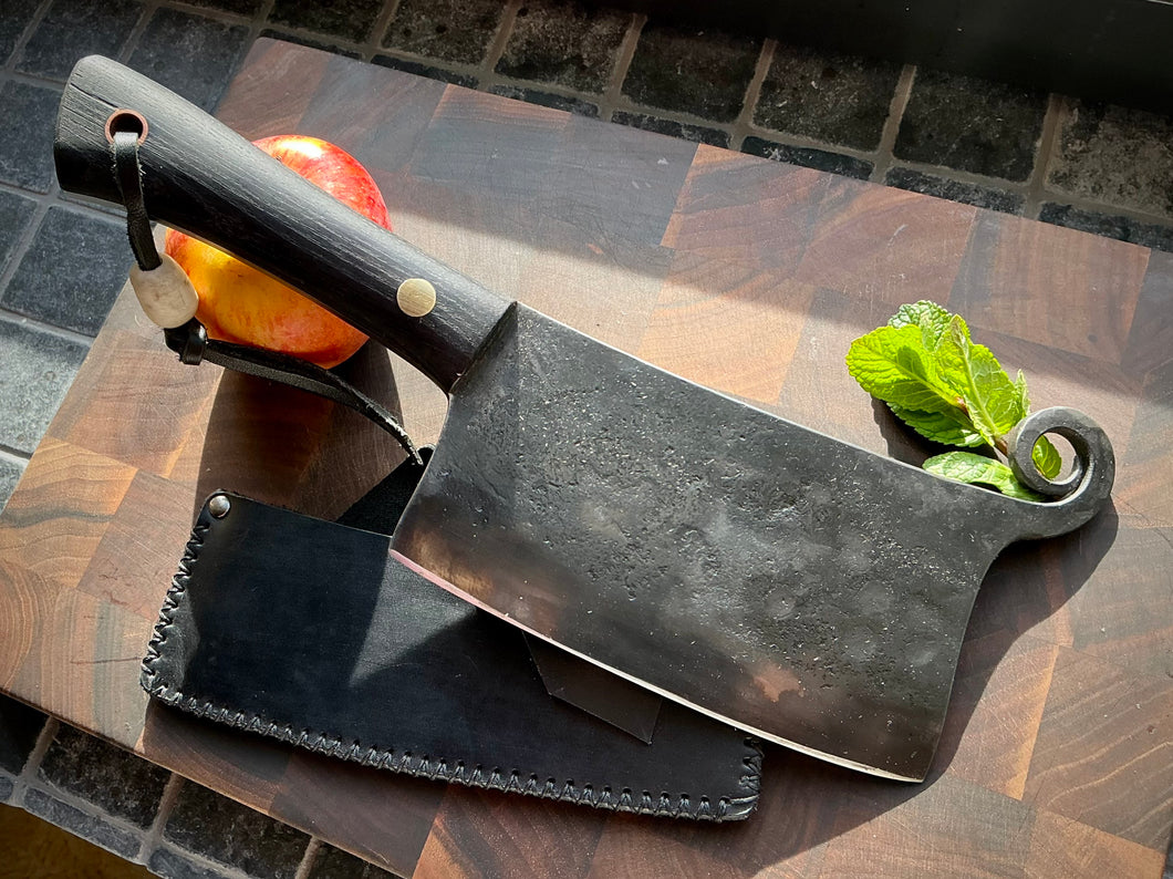 HATCHET Hand Forged, Kitchen Chopping Axe, Meat Cleaver 