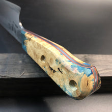 Charger l&#39;image dans la galerie, CHEF 233 mm, Kitchen Knife French Style, San Mai Steel, Author&#39;s work. #6.049