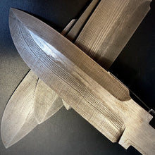 Laden Sie das Bild in den Galerie-Viewer, Einzigartiger Laminated Steel Blade Blank für Messerherstellung, Basteln, Hobby. Art. 9.100.1