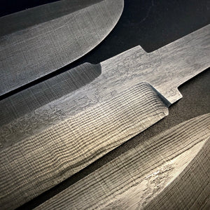 Einzigartiger Laminated Steel Blade Blank für Messerherstellung, Basteln, Hobby. Art. 9.100.1