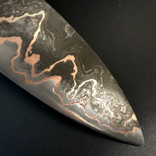 Charger l&#39;image dans la galerie, CHEF 210 mm, Kitchen Knife Japanese Style, CuMai Steel, Author&#39;s work. #6.050