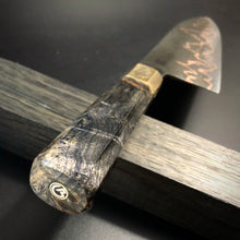 Charger l&#39;image dans la galerie, CHEF 210 mm, Kitchen Knife Japanese Style, CuMai Steel, Author&#39;s work. #6.050