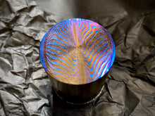 Load image into Gallery viewer, Titanium Damascus Cylinder D36 mm 5