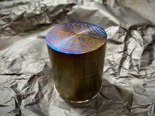 Load image into Gallery viewer, Titanium Damascus Cylinder D36 mm 3