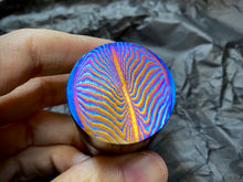 Load image into Gallery viewer, Titanium Damascus Cylinder D36 mm