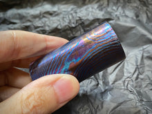 Load image into Gallery viewer, Titanium Damascus Cylinder D30 mm 4