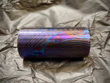Load image into Gallery viewer, Titanium Damascus Cylinder D30 mm 5