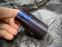 Load image into Gallery viewer, Titanium Damascus Cylinder D30 mm 2