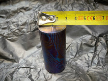 Load image into Gallery viewer, Titanium Damascus Cylinder D30 mm 8