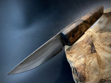 Laden Sie das Bild in den Galerie-Viewer, STEAK Knife, Universal, Forged Damascus Carbon Steel. #6.083