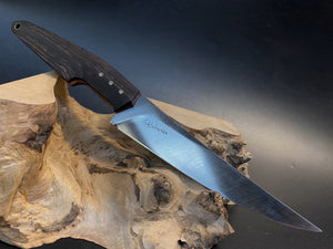 Kitchen Knife Chef Universal "Barracuda", Steel D2, Limited Edition, made in France!