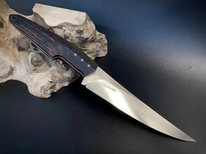 Kitchen Knife Chef Universal "Barracuda", Steel D2, Limited Edition, made in France!