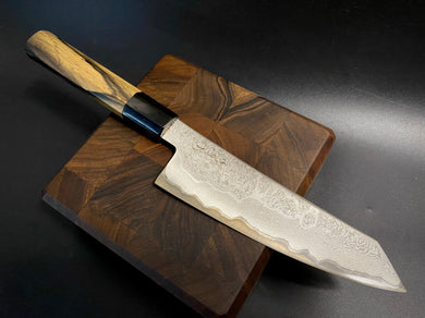 Cuchillo de cocina estilo japonés GYUTO, Obra de autor, Copia única. Art. 14.J.004