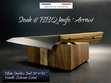 Laden Sie das Bild in den Galerie-Viewer, STEAK &amp; BBQ Knife &quot;Arrow&quot;, Universal, Stainless Steel. Limited Edition. #6.086