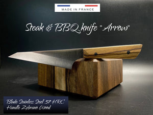 STEAK & BBQ Knife "Arrow", Universal, Stainless Steel. Limited Edition. #6.086