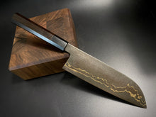 Load image into Gallery viewer, SANTOKU Japanese Style Kitchen Knife, Author&#39;s work, Single copy. #6.087